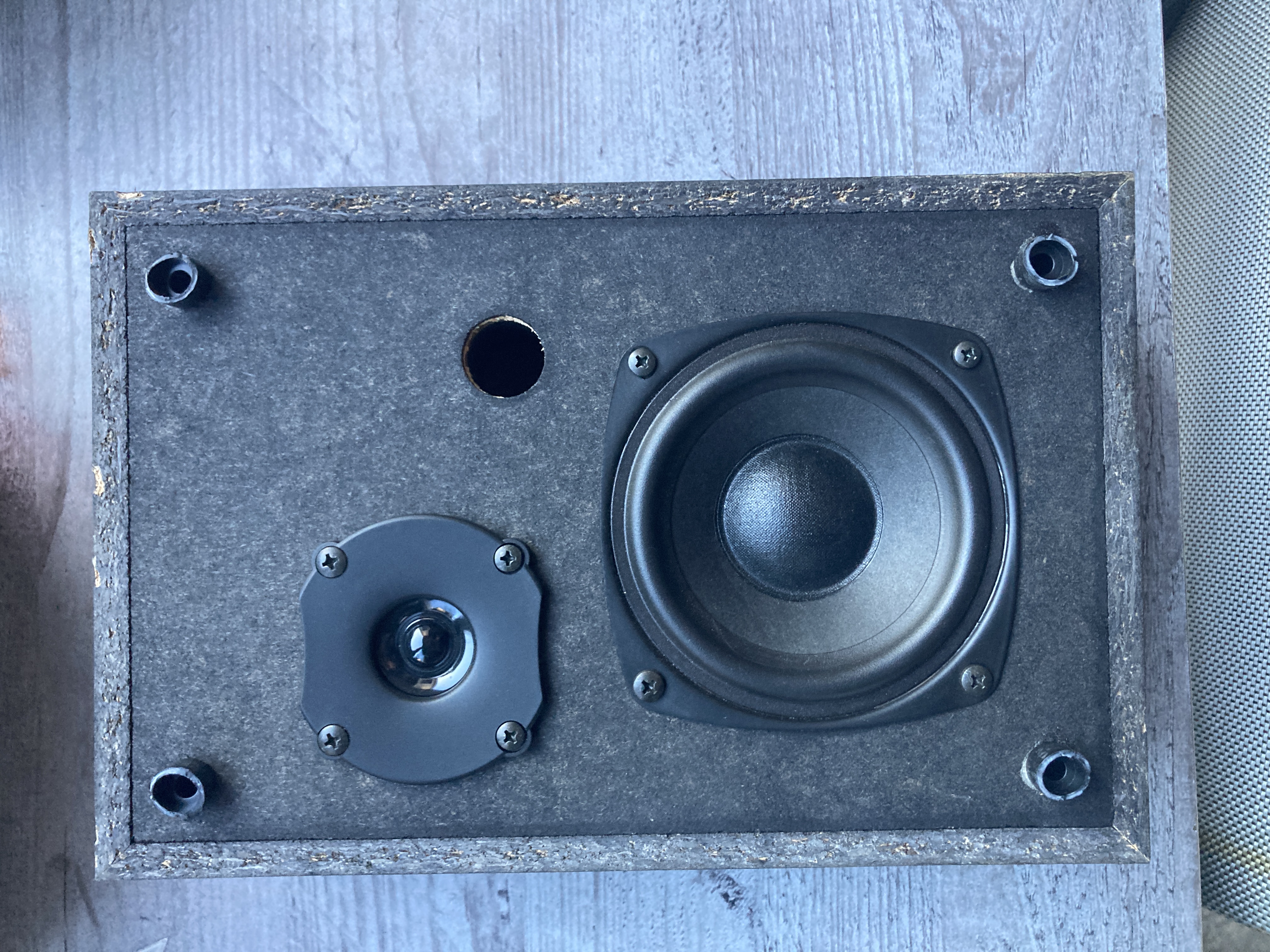 Speaker front